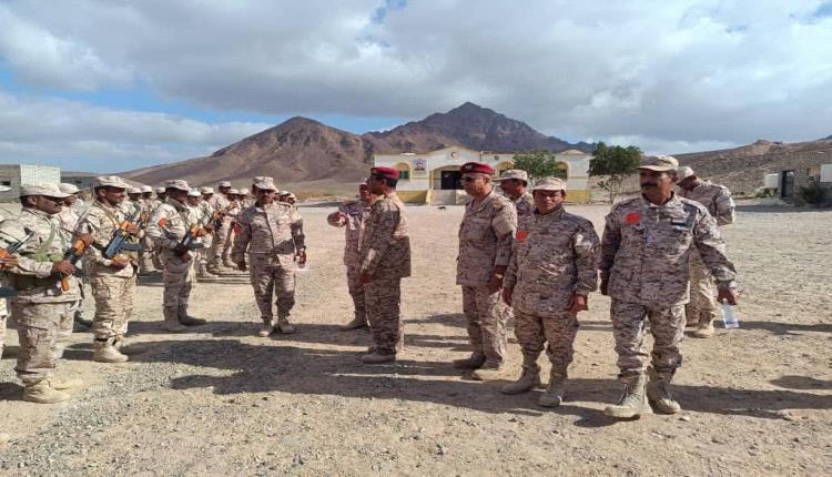 زيارة عيدية لقيادة لواء بارشيد من وفد المنطقة العسكرية الثانية