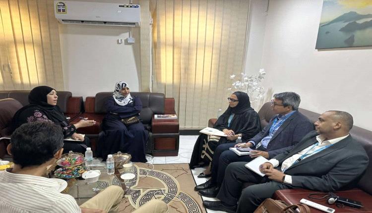 رئيس الجهاز المركزي للإحصاء تبحث مع مسؤولين في اليونيسف خطة الدعم وأوجه التعاون المشترك