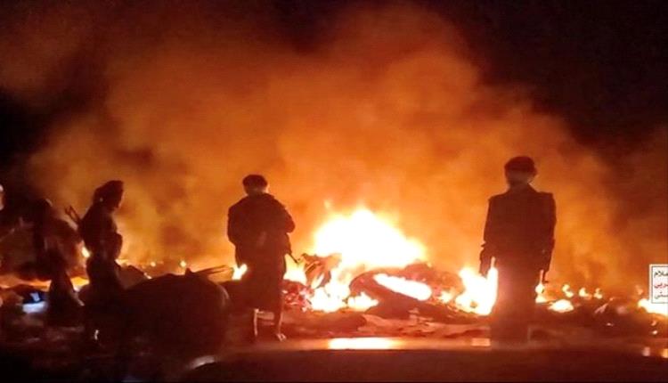 مصدر: قصف سوق فروة بصنعاء ناجم عن صاروخ حوثي أُطلق من منطقة "بيت عذران"