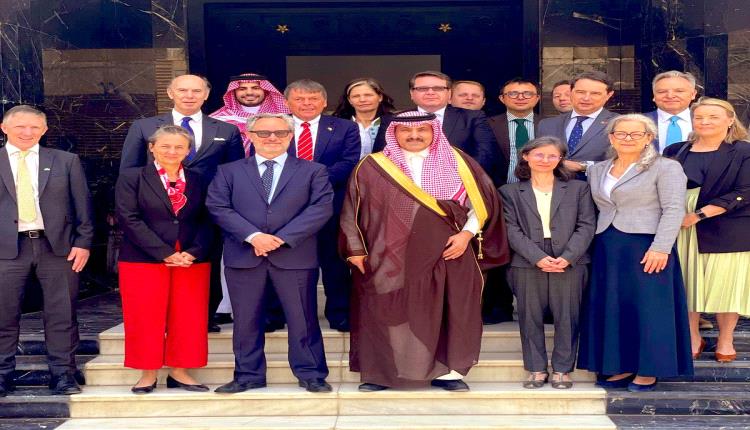 السفير السعودي يناقش مع سفراء الاتحاد الأوروبي الوضع الإنساني في اليمن