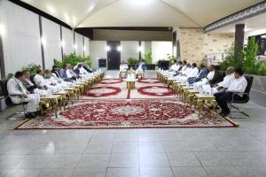 الدكتور عبدالله العليمي يلتقي قيادات التكتل الوطني للأحزاب والمكونات السياسية
