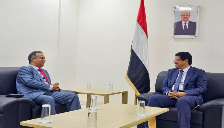 وكيل وزارة الخارجية يبحث مع السفير الليبي سبل تعزيز التعاون الثنائي