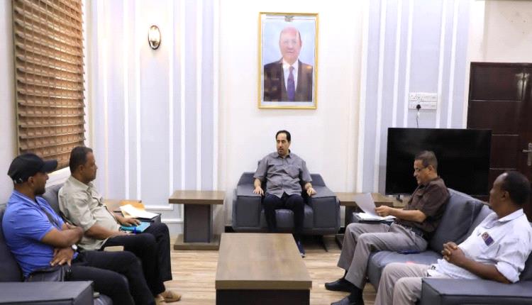 الوزير البكري يطلع على برنامج مكتب الوزارة بمحافظة لحج