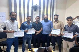 اختتام دورة تدريبية في نظم المعلومات الجغرافية (GIS) لموظفي الهيئة العامة للأراضي 