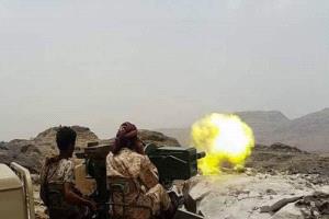 صد هجوم حوثي شمال محافظة الضالع
