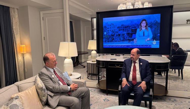 وزير الخارجية يبحث مع اليونيسف أوجه التعاون والاوضاع الإنسانية