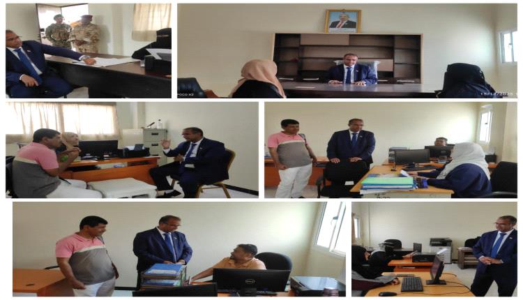 وزير الشؤون الاجتماعية يطّلع على سير العمل بصندوق رعاية وتأهيل المعاقين بعدن