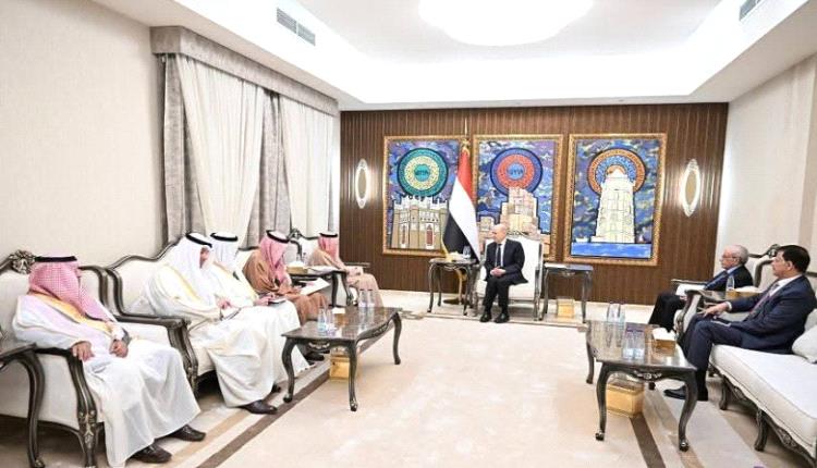 العليمي يؤكد التزام مجلس القيادة بحل القضية الجنوبية