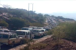 الضالع تزحف إلى عدن.. موكب جماهيري للمشاركة في اعتصام ساحة العروض