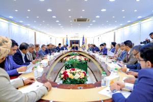 القيادة التنفيذية العليا تشيد بجهود تطبيع الأوضاع بوادي حضرموت والمهرة