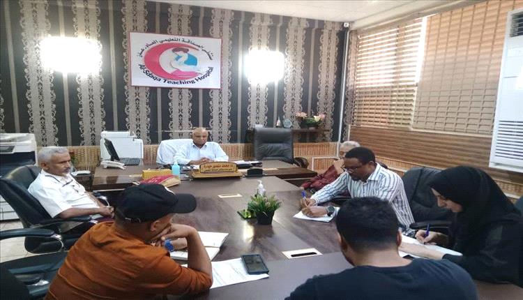 مدير مستشفى الصداقة يبحث مع "أطباء بلا حدود" سبل دعم أقسام الطوارئ