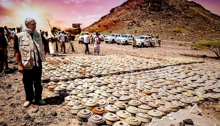 "مسام": إزالة نصف مليون لغم وعبوة ناسفة في اليمن خلال سبع سنوات