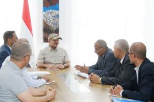 العميد طارق يطلع على مخطط تطوير مدينة الخوخة ويؤكد على سرعة التنفيذ