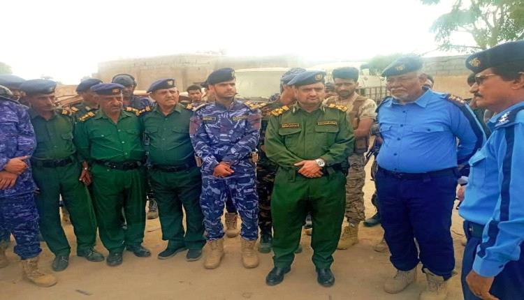 إدارة أمن أبين تدشن أسبوع المرور العربي تحت شعار " تمهل أمامك حياة"