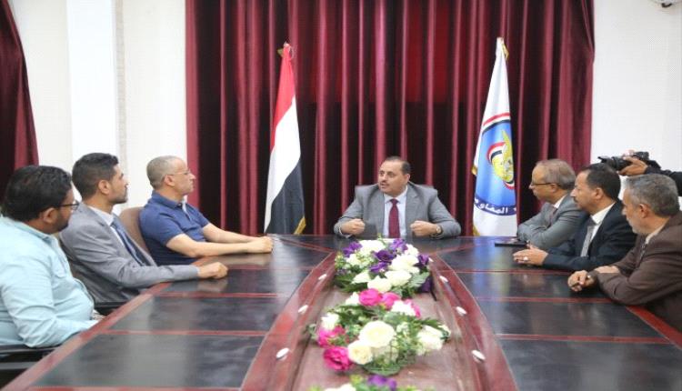 أبو حورية يلتقي ممثلي إعلام المقاومة الوطنية في اللقاء التنسيقي الأول مع إعلام الانتقالي