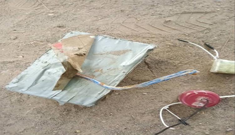 الأجهزة الأمنية بأبين تحبط محاولة إرهابية وتفكك عبوة ناسفة في مصرة النخعين
