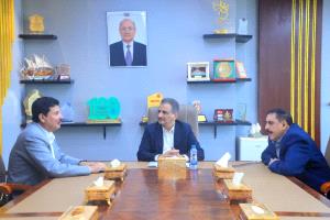لملس والمفلحي يناقشان قضايا حقوق الإنسان وأوضاع السجناء في عدن