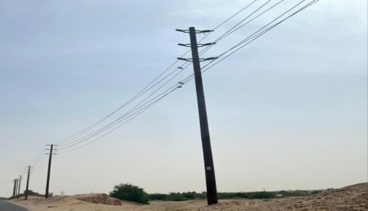 الكهرباء تعود إلى مأرب بعد إصلاح أضرار ناتجة عن عمل تخريبي
