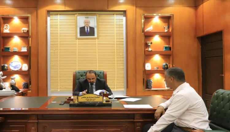 بن ماضي يوجه بدراسة مشاريع تنموية في مديرية غيل باوزير