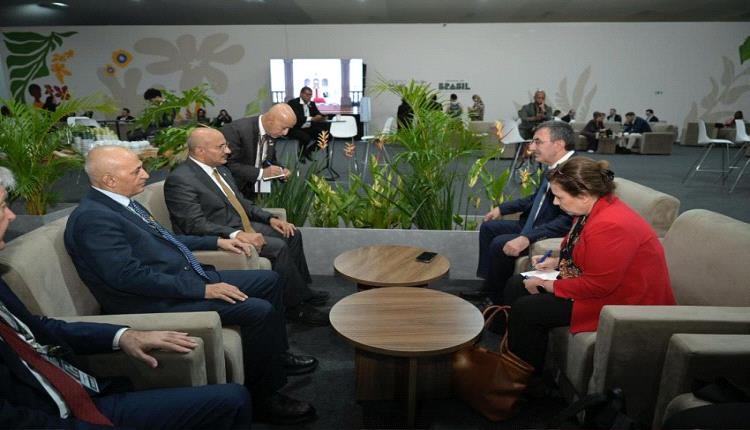 العميد طارق يبحث مع نائب الرئيس التركي الجهود الدولية لمواجهة التغيرات المناخية