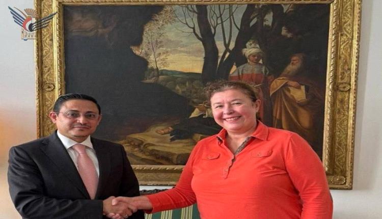 السفير شجاع الدين يلتقي رئيس دائرة الشرق الاوسط بوزارة الخارجية النمساوية