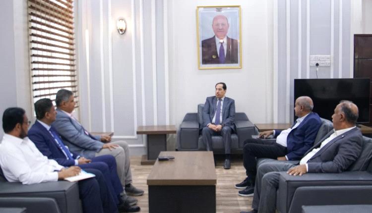 البكري يلتقي رئيس نادي الشعلة ويؤكد على دعم خطط النادي وتطوير أنشطته