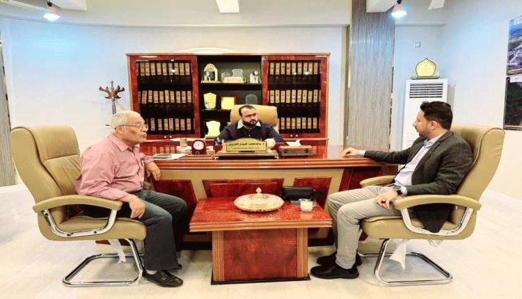 وزير الأشغال يناقش مع رئيس هيئة الأراضي آلية إعداد مخططات الإسكان