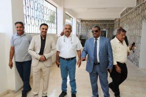 المحولي يتفقد مكتب التعليم الفني بعدن ويؤكد دعم الوزارة لتعزيز جودة التدريب المهني