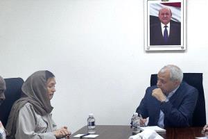 نائب وزير الخارجية يناقش مع نائب مدير بعثة (الأونمها) نشاط البعثة في الحديدة وتطوير أدائها