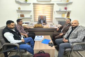 تعزيز الشراكة بين مؤسسة البصر الخيرية والمجلس الاختصاصي الطبي اليمني بالعاصمة عدن