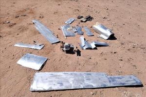 قوات محور الرزامات تسقط طائرة مسيّرة حوثية إيرانية فوق أجواء الصفراء