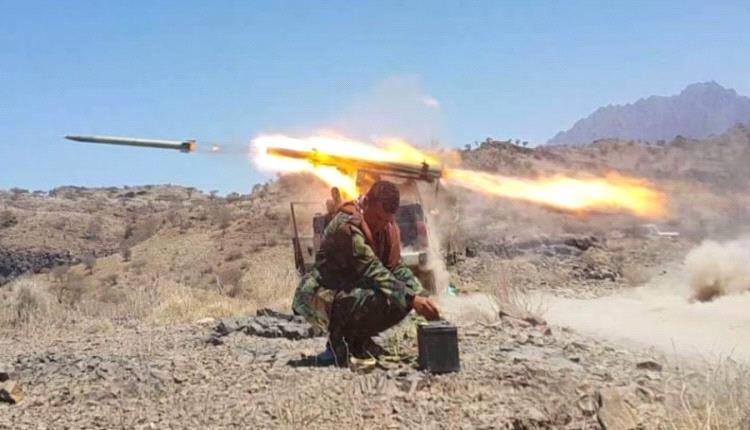 الجيش الوطني يفشل محاولة تسلل حوثية في جبهة كلابة شرق تعز