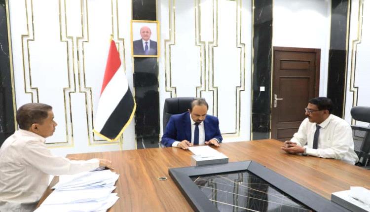 محافظ حضرموت الأستاذ مبخوت بن ماضي يعمّد عددًا من مشاريع البنية التحتية بمديرية تريم