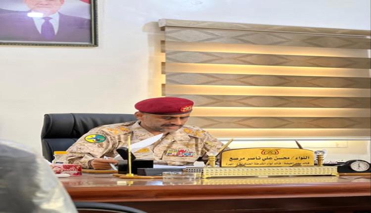 اللواء "مرصع" أمن المهرة خط أحمر