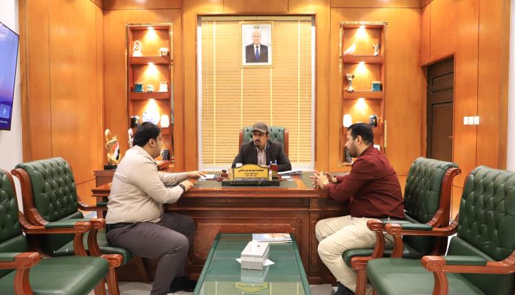 محافظ حضرموت الأستاذ مبخوت بن ماضي يطلع على خطة تأهيل 