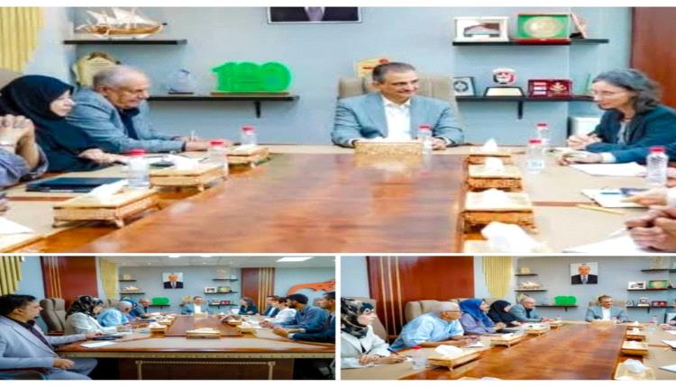 محافظ عدن يبحث مع السفيرة الفرنسية دعم المشاريع التنموية وتعزيز الاستقرار في العاصمة