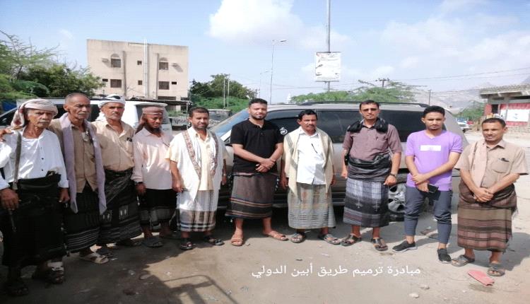 انطلاق المرحلة الثانية من تأهيل الطريق الدولي أبين "مودية – المحفد"