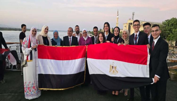 وفد شبابي يمني يشارك في "سفينة النيل للشباب العربي 2025" بالقاهرة