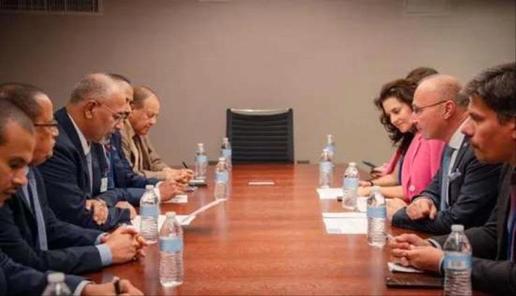 الزُبيدي يبحث مع وزير الخارجية الكرواتي سبل تعزيز التعاون الثنائي في نيويورك