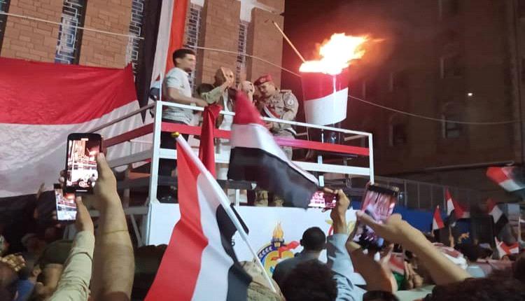 إيقاد شعلة العيد الوطني الـ 63 لثورة الـ ٢٦ من سبتمبر في تعز
