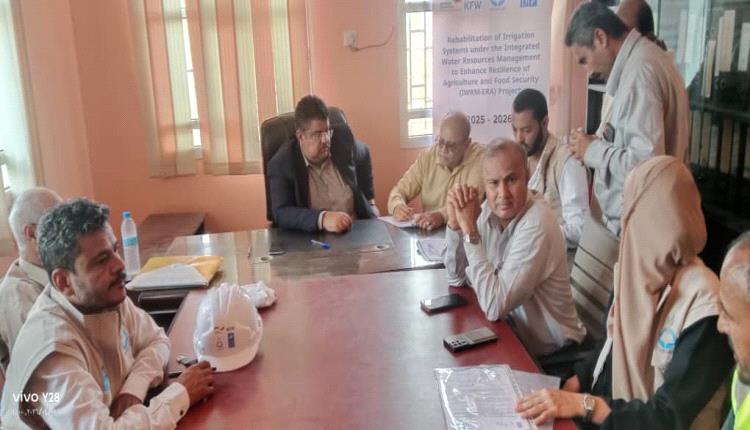 السلطة المحلية بتبن تسلم مواقع مشاريع زراعية ضمن برنامج دولي لدعم الصمود