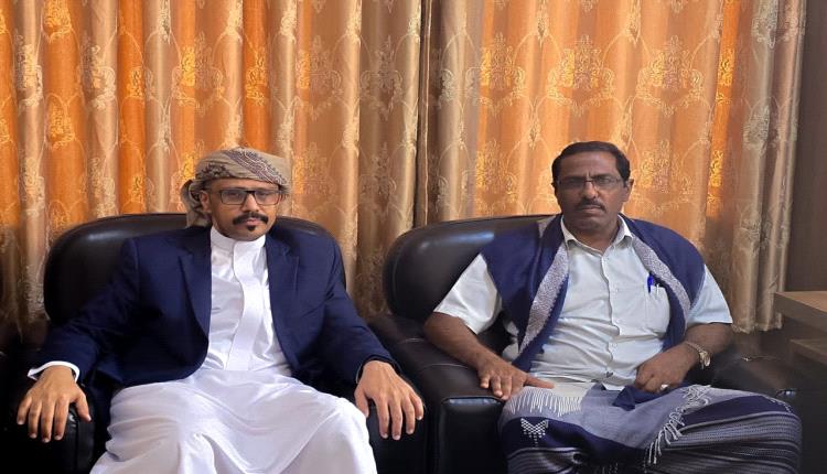 التميمي وبن حيدرة يبحثان تعزيز التنسيق لدعم الاستقرار في رخية