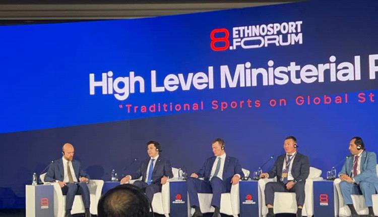 الوزير البكري يشارك في اعمال المنتدى الـ(8) للرياضات التقليدية بتركيا