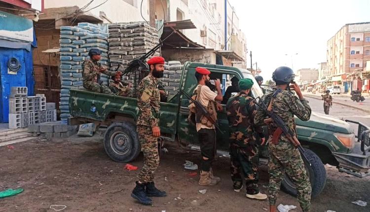 قوات الطوارئ بالأمن الوطني تؤمّن تدشين مشروع صيانة طريق جعار–باتيس بأبين