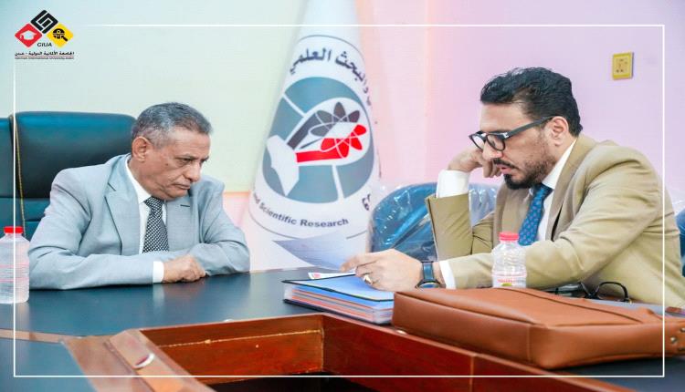 وفد الجامعة الألمانية الدولية يلتقي وزير التعليم العالي لمناقشة تطوير العملية التعليمية