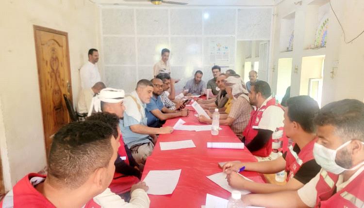 قعطبة تبحث مع الصليب الأحمر الدولي تنفيذ حملة شاملة لتطعيم الثروة الحيوانية