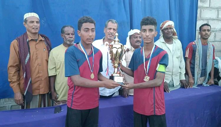 الصقور بطلاً لدوري الناشئين بأحور بعد فوز مثير على النصر