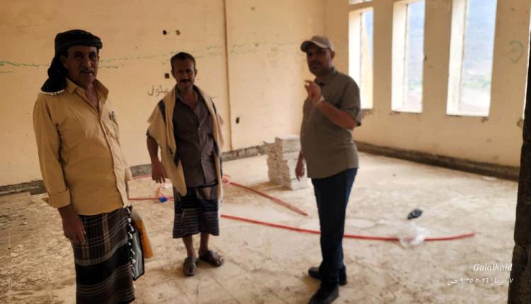 المسيمير تشهد تطورًا إداريًا.. مدير المديرية يتفقد مشروع المجمع الحكومي قبل الافتتاح