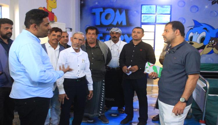 مدير عام مكتب وزارة الصحة بساحل حضرموت يطّلع على مستوى الخدمات الصحية بمديرية دوعن ومشروع مركز الغسيل الكلوي