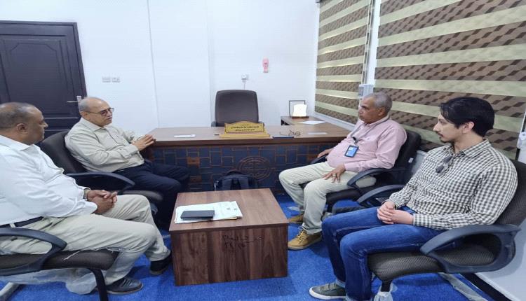 ​مدير عام تبن يبحث مع خبراء منظمة الفاو ترتيبات تدريب الشباب على مهارات التسويق الزراعي بصبر